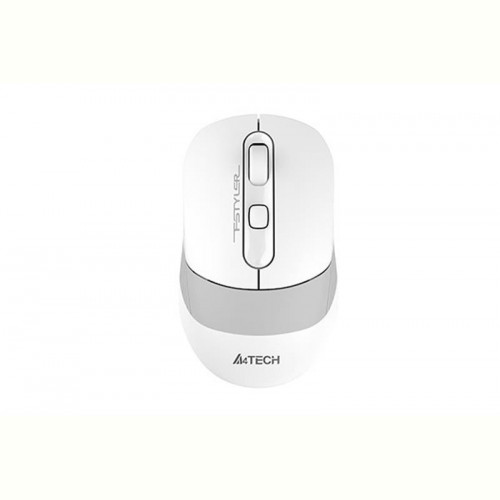 Мишка бездротова A4Tech Fstyler FB10CS Grayish White USB