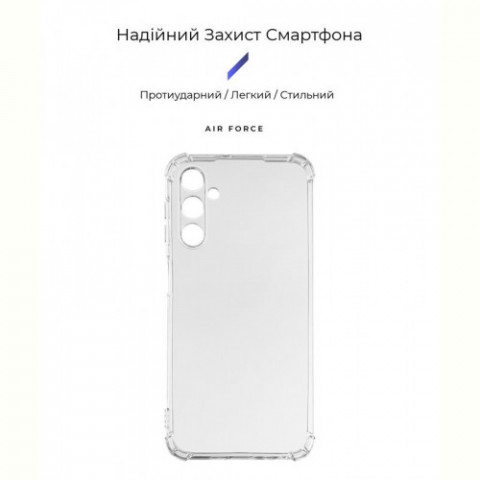 Чохол-накладка Armorstandart Air Force для Samsung Galaxy A24 4G SM-A245 Camera cover Transparent (ARM66196)