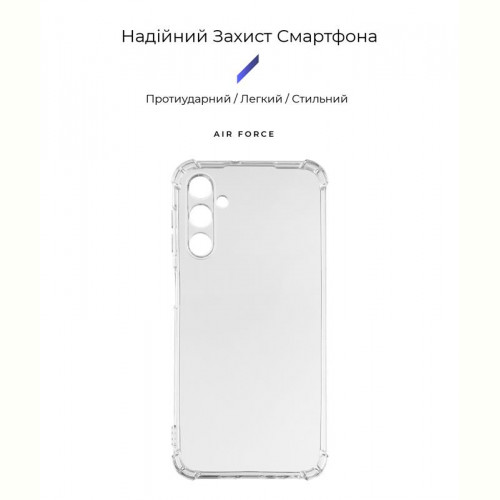 Чохол-накладка Armorstandart Air Force для Samsung Galaxy A24 4G SM-A245 Camera cover Transparent (ARM66196)