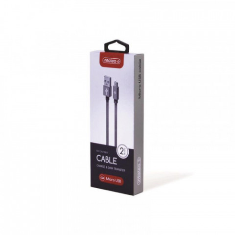 Кабель Intaleo CBGNYM2 USB-microUSB 2м Grey (1283126477683)