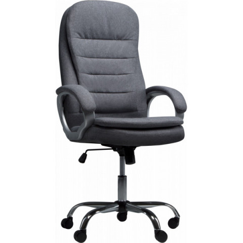 Офісне крісло GT Racer X-2873-1 Business Fabric Dark Gray