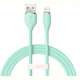 Кабель Baseus Jelly Liquid Silica Gel USB-Lightning, 2.4A, 2м Green (CAGD000106)