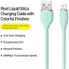 Кабель Baseus Jelly Liquid Silica Gel USB-Lightning, 2.4A, 2м Green (CAGD000106)