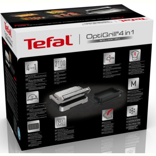 Електрогриль притискний Tefal OptiGrill 4in1 GC774D30