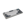 Клавіатура бездротова Motospeed Darmoshark K8 Gateron Silver Pro White-Gray (dmk8wgspro)