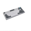 Клавіатура бездротова Motospeed Darmoshark K8 Gateron Silver Pro White-Gray (dmk8wgspro)