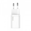 МЗП Baseus Super Silicone Quick Charger 30W (Type-C) white Купити в Україні