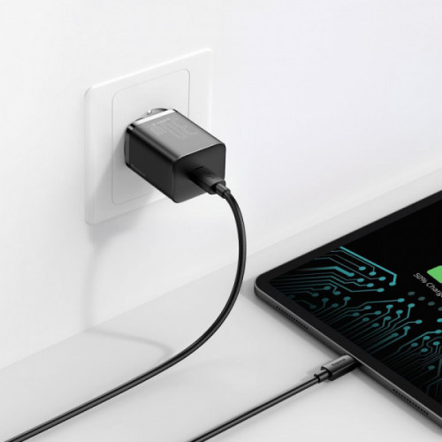 МЗП Baseus Super Silicone Quick Charger 30W (Type-C) white Купити в Україні