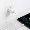 МЗП Baseus Super Silicone Quick Charger 30W (Type-C) white Купити в Україні