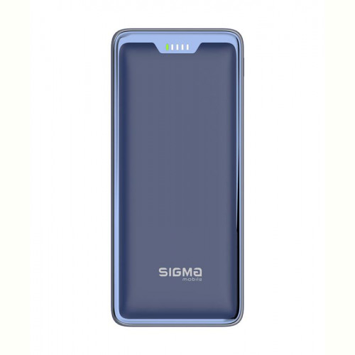 Універсальна мобільна батарея Sigma X-power SI30A4QX 30000mAh Blue (4827798424414)