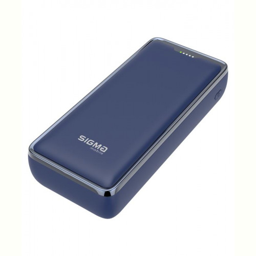 Універсальна мобільна батарея Sigma X-power SI30A4QX 30000mAh Blue (4827798424414)