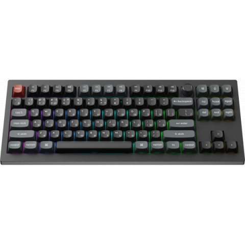 Клавіатура бездротова Keychron V3 Ultra Keychron Red Switch Black RGB (V3U-D1-UA) Купити в Україні