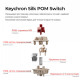 Клавіатура бездротова Keychron V3 Ultra Keychron Red Switch Black RGB (V3U-D1-UA) Купити в Україні