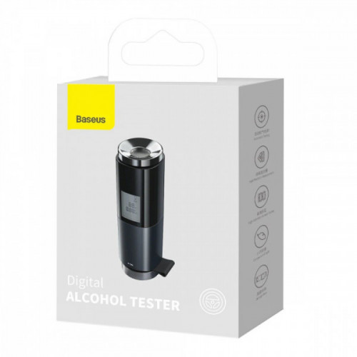 Цифровий Алкотестер Baseus Digital Alcohol Tester black Купити в Україні