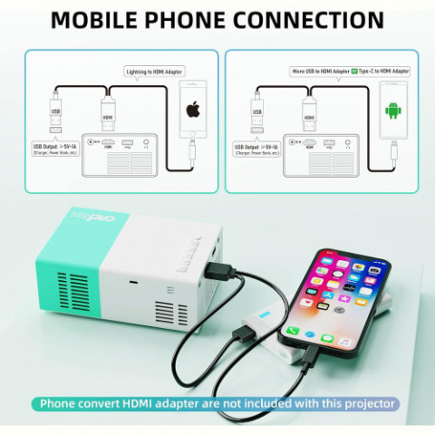 Проектор Wepvo YG300 Plus