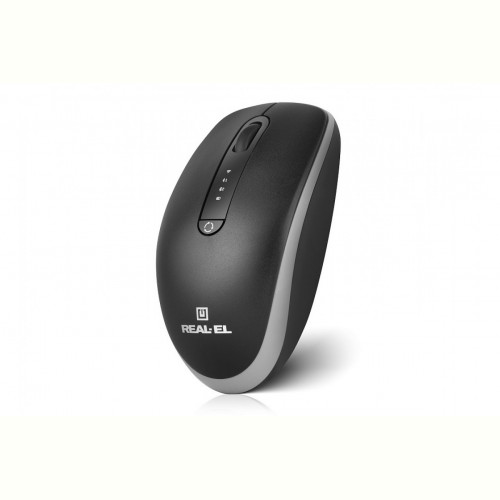 Миша бездротова REAL-EL RM-455W Black