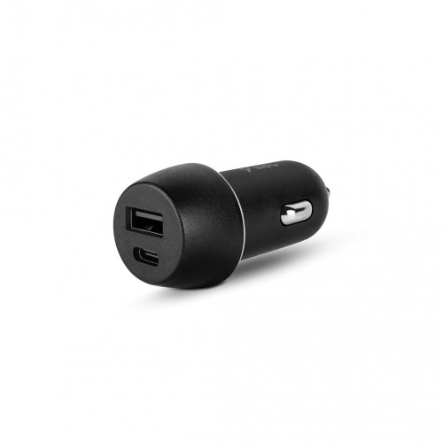 Автомобільний зарядний пристрій Ttec SmartCharger Duo USB-C/USB-A /30Вт Black (2CKS24S)