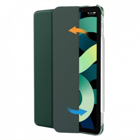 Чохол-книжка BeCover Tri Fold Hard для Apple iPad Air 11" M4 2026 Dark Green (715244)