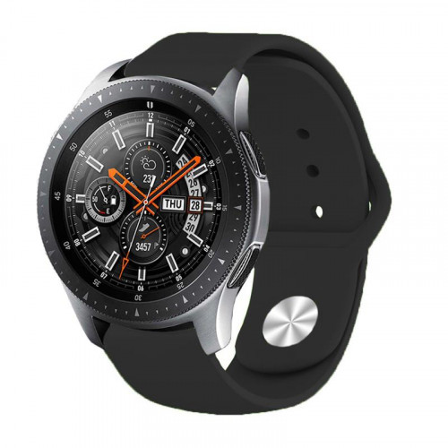 Силіконовий ремінець BeCover для Xiaomi Amazfit Bip/Bip Lite/Bip S Lite/GTR 42mm/GTS/TicWatch S2/TicWatch E Black (706196)