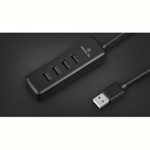 USB-хаб REAL-EL HQ-175 4 ports