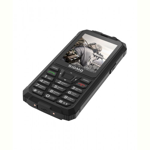 Мобільний телефон Sigma mobile X-treme PR68 Type-C Dual Sim Black (4827798122419)