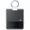 Чохол-накладка Samsung Clear Cover with Ring для Samsung Galaxy Flip 4 SM-F721 Transparent (EF-OF721CTEGUA)