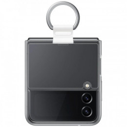 Чохол-накладка Samsung Clear Cover with Ring для Samsung Galaxy Flip 4 SM-F721 Transparent (EF-OF721CTEGUA)