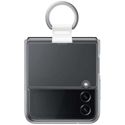 Чохол-накладка Samsung Clear Cover with Ring для Samsung Galaxy Flip 4 SM-F721 Transparent (EF-OF721CTEGUA)