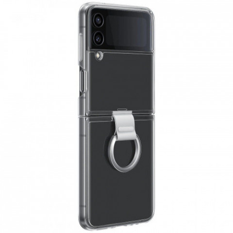 Чохол-накладка Samsung Clear Cover with Ring для Samsung Galaxy Flip 4 SM-F721 Transparent (EF-OF721CTEGUA)
