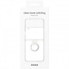 Чохол-накладка Samsung Clear Cover with Ring для Samsung Galaxy Flip 4 SM-F721 Transparent (EF-OF721CTEGUA)
