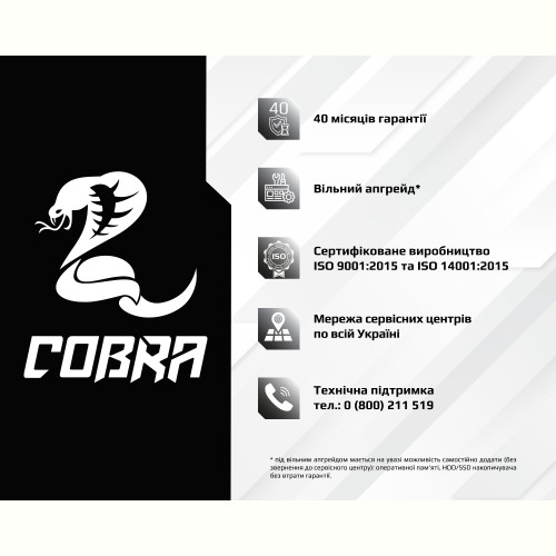 Персональний комп`ютер COBRA (A36.16.S1.36.6108)