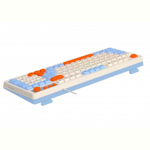 Клавiатура Maxxter KBG-3C01-UA White
