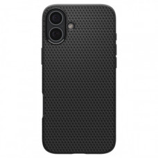 Чохол-накладка Spigen Liquid Air для Apple iPhone 16 Plus Matte Black (ACS08066)