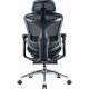 Крісло офісне з підставкою для ніг Sihoo DORO C300 Pro Mesh Black with footrest (DORO-C300-PRO-M101-JT) Купити в Україні