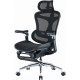 Крісло офісне з підставкою для ніг Sihoo DORO C300 Pro Mesh Black with footrest (DORO-C300-PRO-M101-JT) Купити в Україні