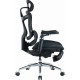 Крісло офісне з підставкою для ніг Sihoo DORO C300 Pro Mesh Black with footrest (DORO-C300-PRO-M101-JT) Купити в Україні