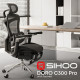 Крісло офісне з підставкою для ніг Sihoo DORO C300 Pro Mesh Black with footrest (DORO-C300-PRO-M101-JT) Купити в Україні