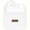 Мережевий зарядний пристрій Baseus Super Silicone PD Charger 25W (1Type-C) White (TZCCSUP-L02) + кабель Type-C