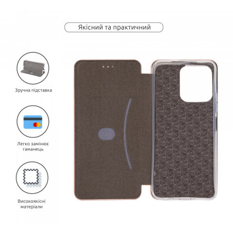 Чохол-книжка ArmorStandart G-Case для Tecno Spark Go 2 4G Rose Gold (ARM88434)