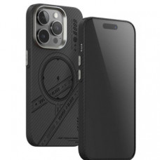 Чохол Blueo 600D All-Inclusive Aramid Fiber with MagSafe для iPhone 15 Pro Black (B48)