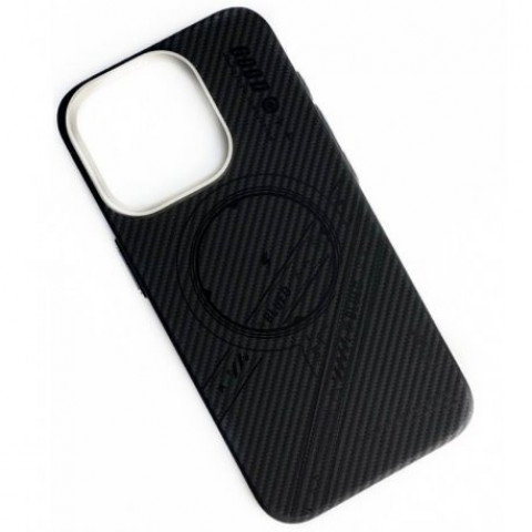 Чохол Blueo 600D All-Inclusive Aramid Fiber with MagSafe для iPhone 15 Pro Black (B48)
