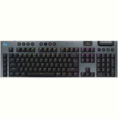 Клавiатура бездротова Logitech G915 X Lightspeed Wireless Tactile Black (920-012676)