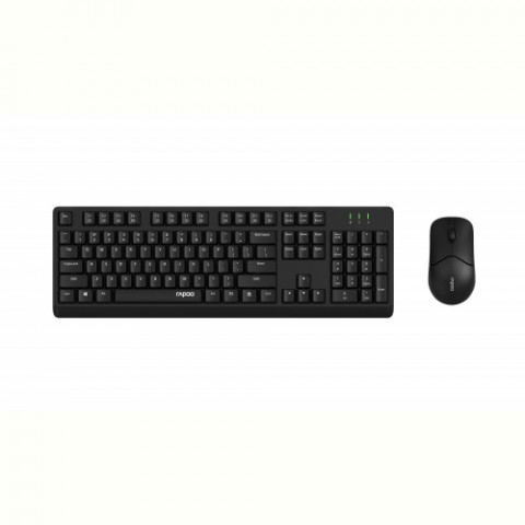 Комплект (клавіатура, миша) Rapoo X1500 Wireless Black