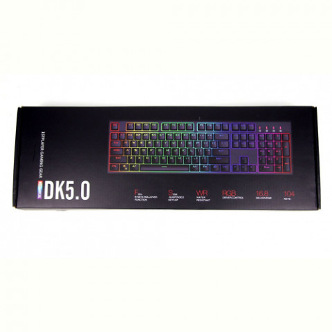 Клавіатура 1stPlayer DK5.0 V2.0 RGB Outemu Blue Black (DK5.0-BL V2.0)