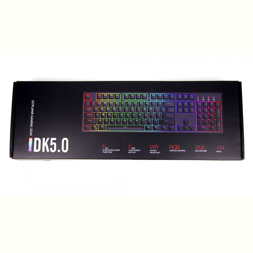 Клавіатура 1stPlayer DK5.0 V2.0 RGB Outemu Blue Black (DK5.0-BL V2.0)