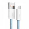 Кабель Baseus Dynamic USB-USB Type-C, 20V/5A, 100W, 1м Blue (CALD000603)
