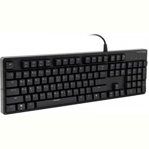 Клавіатура Hator Rockfall Evo Optical ENG/UKR/RUS (HTK-610) Black USB