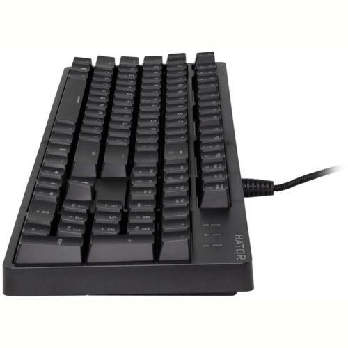 Клавіатура Hator Rockfall Evo Optical ENG/UKR/RUS (HTK-610) Black USB