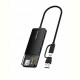 USB-хаб Cabletime CB03B USB Type-C 4-в-1