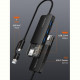 USB-хаб Cabletime CB03B USB Type-C 4-в-1